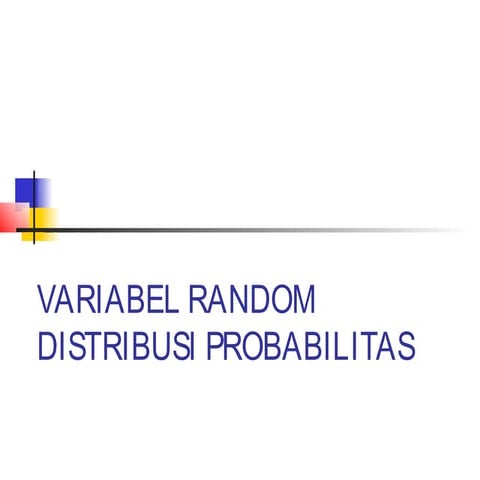 Variabel random