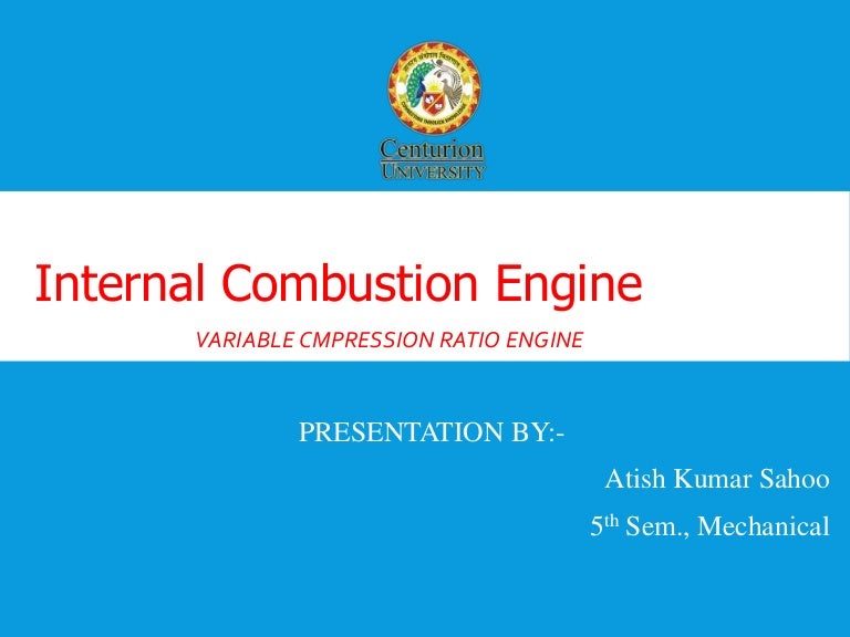 Variable Compression Ratio of Engine
