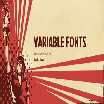 Variable Fonts - di Jessica Risica