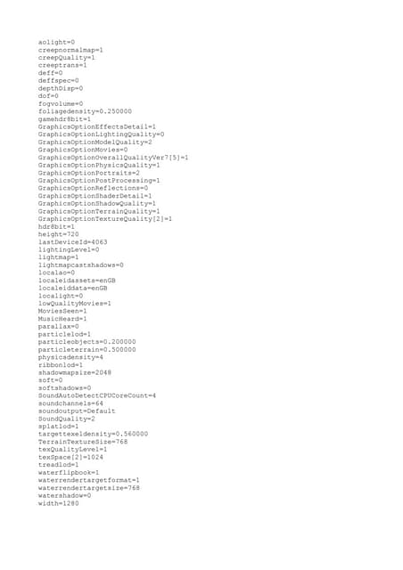 Variables
