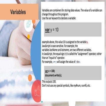 Variables | PPT