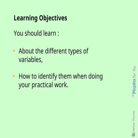 Variables and variable examples.... b.ppt