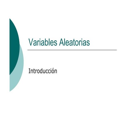 Variables aleatorias