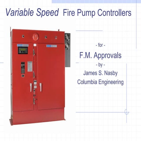 Variable speed fire pump controllers