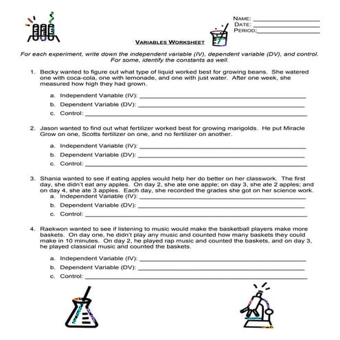 identifying-independent-and-dependent-variables-worksheet-pdf