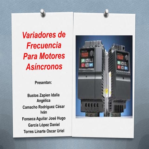 Variadores de frecuencia