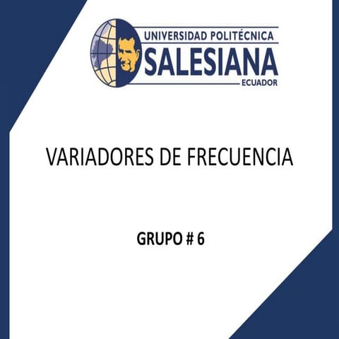 Variadores de frecuencia