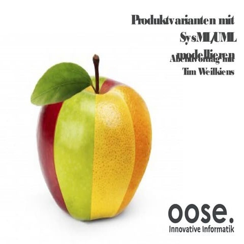Produktvarianten mit SysML/UML modellieren