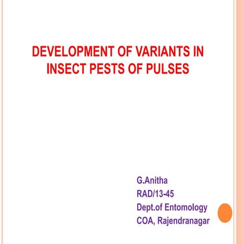 Insect biotypes | PPTX