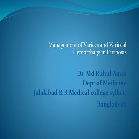 Variceal bleeding management