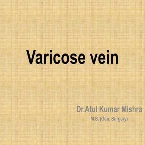 Varicose vein