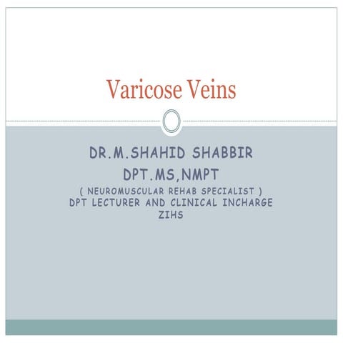 varicose veins