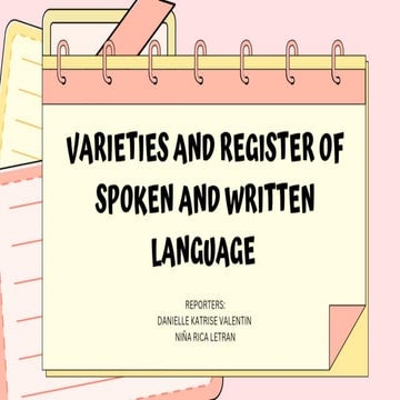 VARIETIES – AND –REGISTER–nklcklowu.pptx