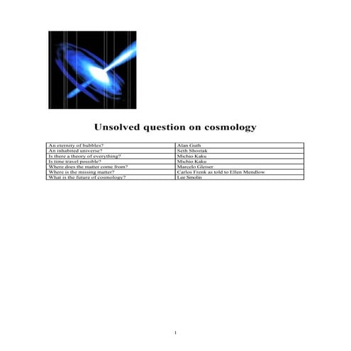 Varios autores   preguntas sin resolver en cosmologia