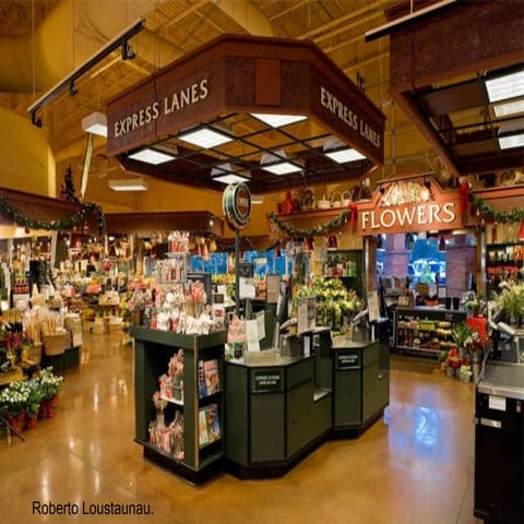 Varios diseños de Supermercados