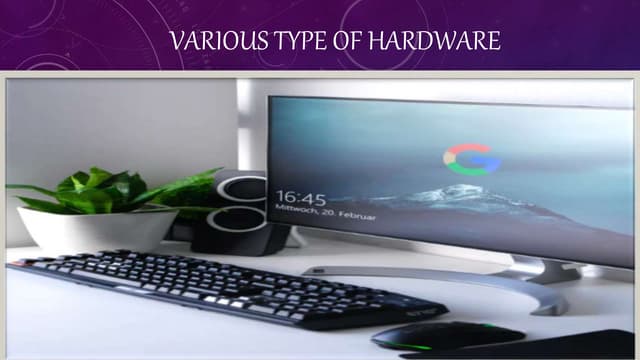 Various type of hardware