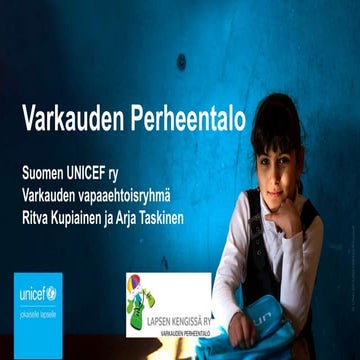 UNICEF-päivä vapaaehtoisille 2021 Varkaus Ritva Kupiainen ja Arja Taskinen