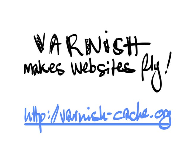 Varnish Lightning Talk