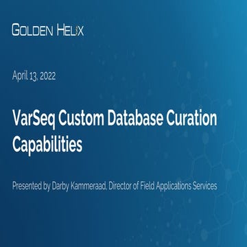VarSeq Custom Database Curation Capabilities.pdf