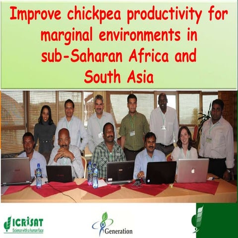 2013 GRM: Improve chickpea productivity for marginal environments in  sub-Sah...