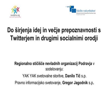 Varstvo osebnih podatkov in socialna orodja