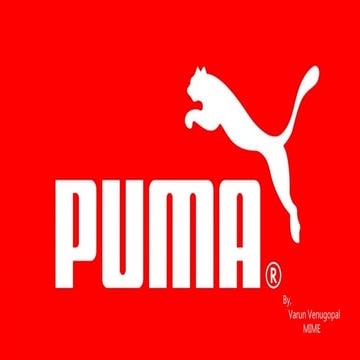 Marketing Strategy Of PUMA 