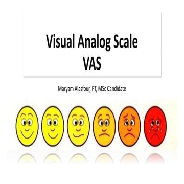 Visual Analog Scale VAS Rulers