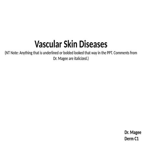 Vascular Skin Diseases_Mari-Alina Timoshchuk.pptx