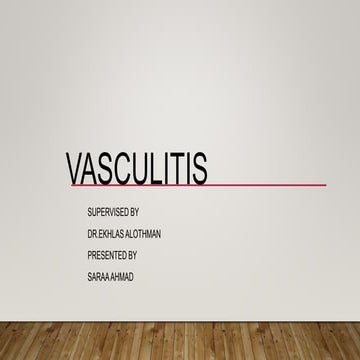 Vasculitis