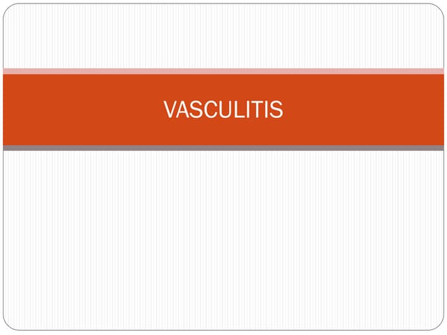 Vasculitis