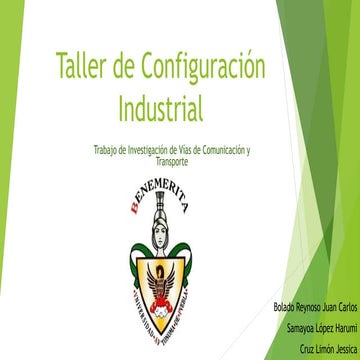 Vías de comunicacion y transporte