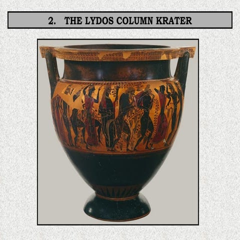 2 Lydos Column Krater