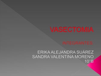 Vasectomia | PPT