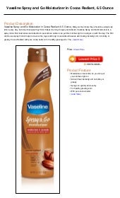 Vaseline shampoo marketing plan picture