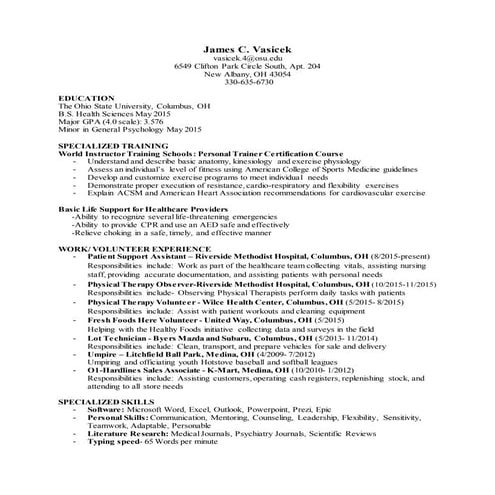BDSResume | DOCX