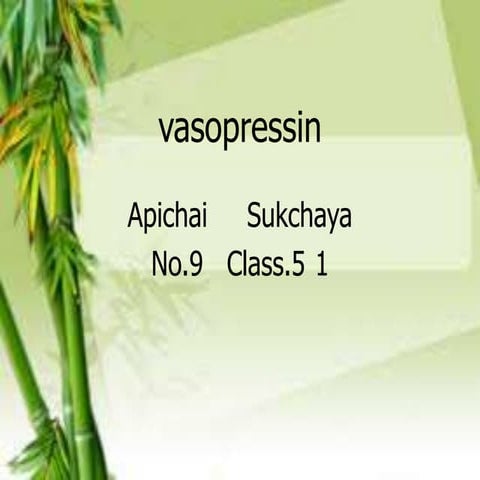 Vasopressin