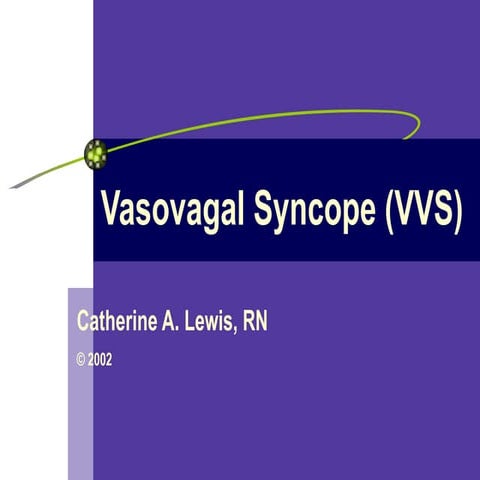 Vasovagal Syncope