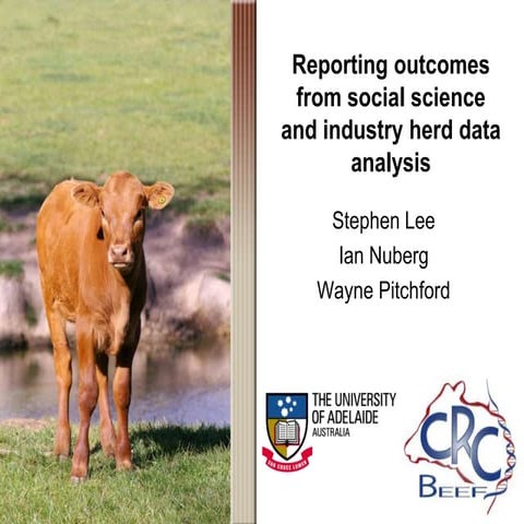 Vasse presentation stephen lee