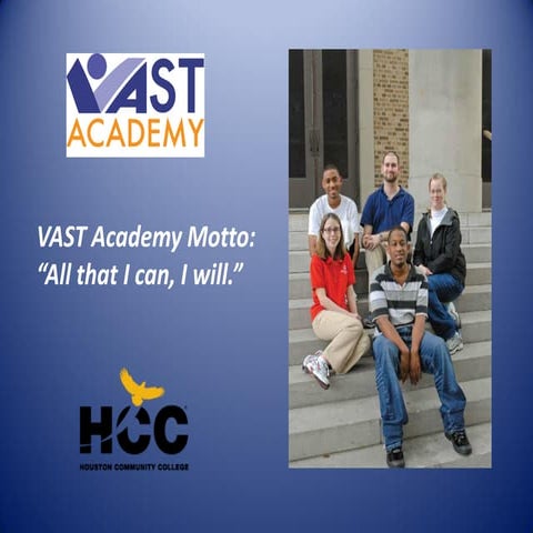 VAST Academy Internship Information