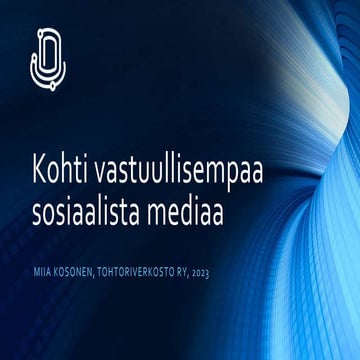 Vastuullisempaa-somea
