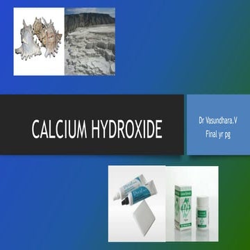 calcium hydroxide