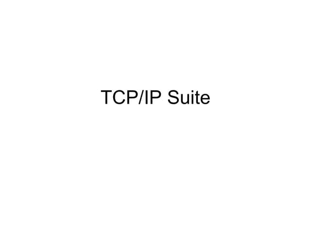 TCP IP