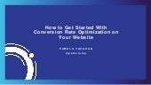 How to Get Started With CRO on Your Website