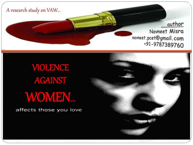 VIOLENCE AGAINST WOMEN