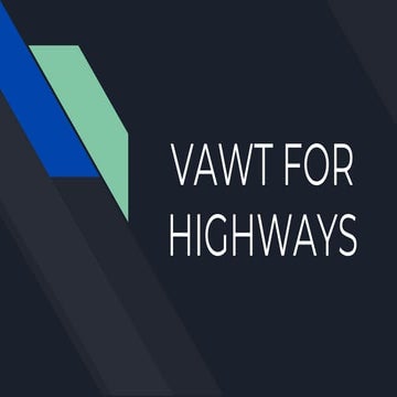 Vertical Axis Wind Turbine for Highways