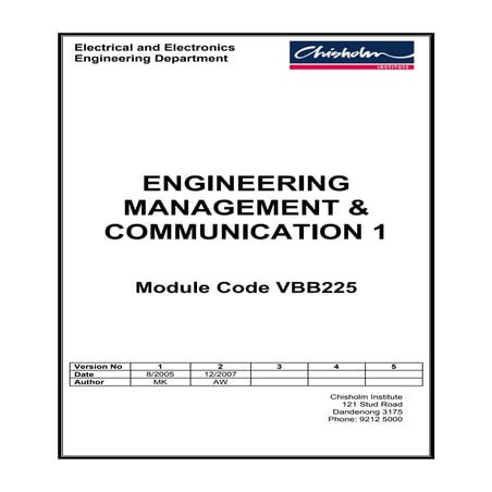 engineering communication