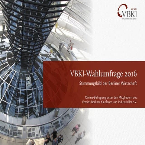 VBKI Wahlumfrage 2016