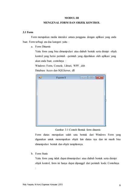 Part 6 - Struktur Kontrol di Visual Basic .Net