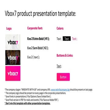 Vbox7 presentation 2019