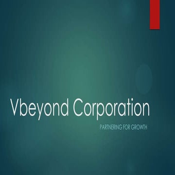 Motivated VBeyondians: Growing with Company  
